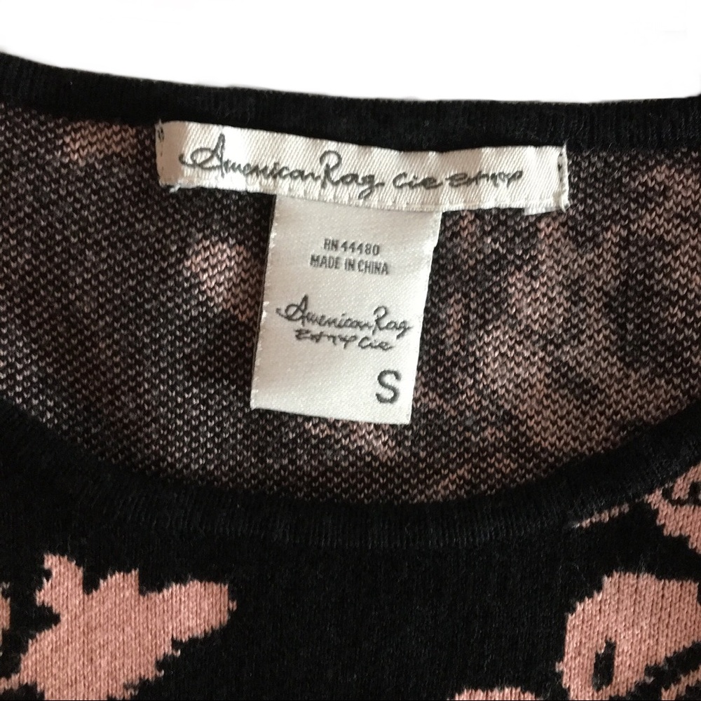 American Rag Cropped Knit Top - Picture 3 of 4